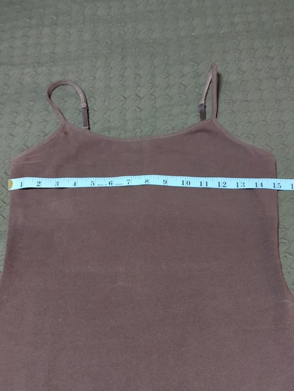 3 Pk: Express Sexy Basic Bra Camis - Black, Dark Brown, Charcoal - Picture 9 of 9